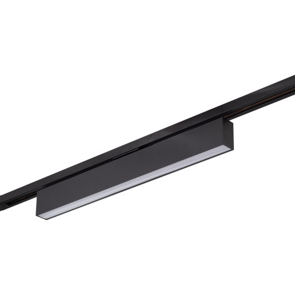 Однофазный двужильный светодиодный трековый светильник Denkirs DK6640-BK SOLID Hals 4000К 1560Лм CRI90+ 120° 20Вт