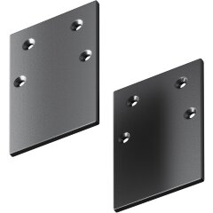 Комплект из 2 боковых заглушек для накладных шинопроводов Maytoni Gravity TRA010EC-41B Комплект из 2 боковых заглушек для накладных шинопроводов Maytoni Gravity TRA010EC-41B