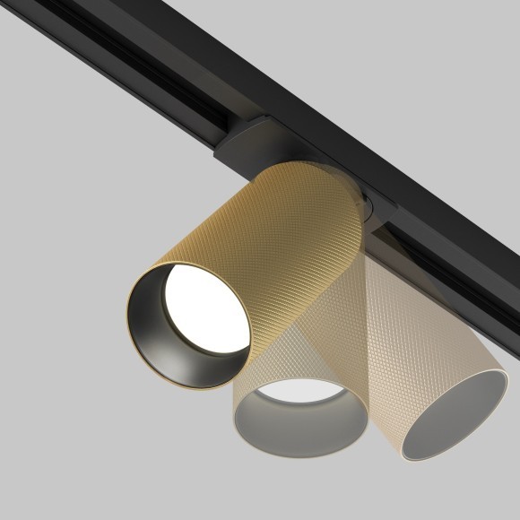 Однофазный двужильный трековый светильник Maytoni Unity TR089-1-GU10-BMG Artisan под сменную лампу GU10