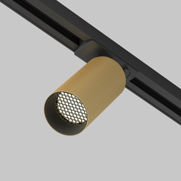 Однофазный двужильный трековый светильник Maytoni Unity TR089-1-GU10-BMG Artisan под сменную лампу GU10