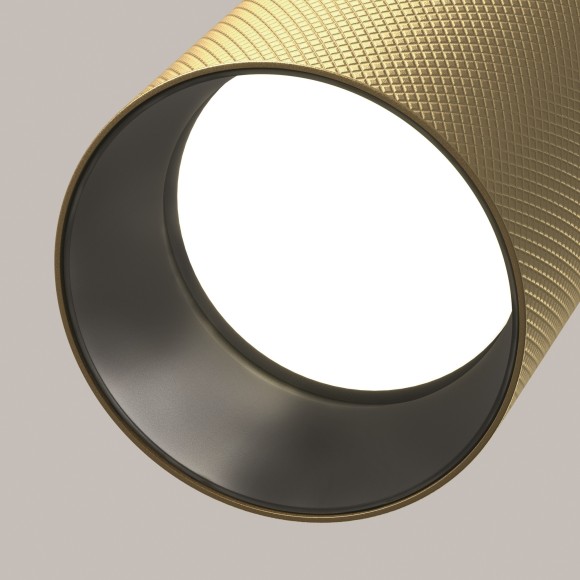 Однофазный двужильный трековый светильник Maytoni Unity TR089-1-GU10-BMG Artisan под сменную лампу GU10