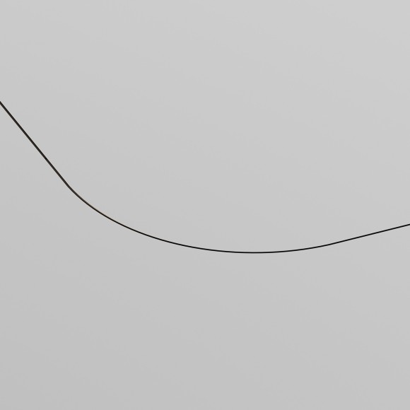 Радиусный коннектор D900 для шинопровода в ГКЛ 9.5мм Maytoni Levity TRA184-R900-12B