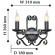 Бра Palermo 2162-2W Бра Palermo 2162-2W