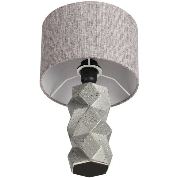 8136/1T MODERNI LN25 серый, керамика/текстиль Настольная лампа Е27 1*60W 220V BEINA