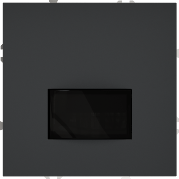 Датчик движения встраиваемый VOLTUM S70, (графит)