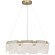 SL6021.203.54 Светильник подвесной ST-Luce золотистый/прозрачный LED 1*54W 4000K VOILE