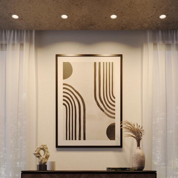 359861 WIR NT26 000 белый Светильник встраиваемый с переключателем цв. температуры IP20 LED 7W 100-265V 3000К/4000К/6000К BRILLO