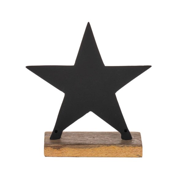 427109 Статуэтка Звезда BALIGUIAN, L150, B50, H165, алюминий, дерево, натуральный, черный 427109 Статуэтка Звезда BALIGUIAN, L150, B50, H165, алюминий, дерево, натуральный, черный