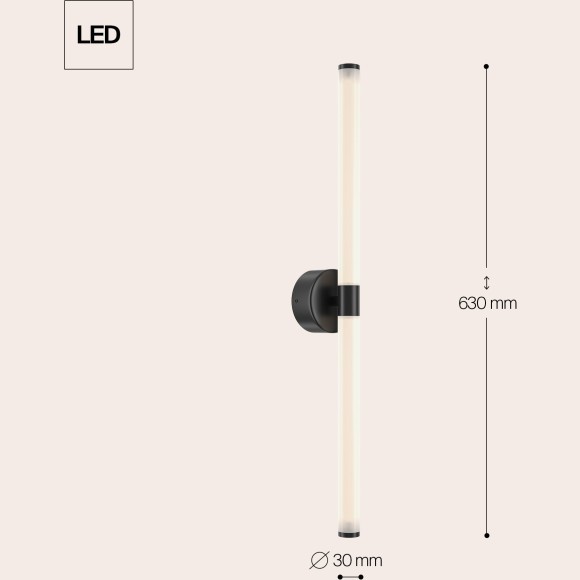 Бра Maytoni MOD106WL-L16B3K Axis светодиодная LED 16W Бра Maytoni MOD106WL-L16B3K Axis светодиодная LED 16W