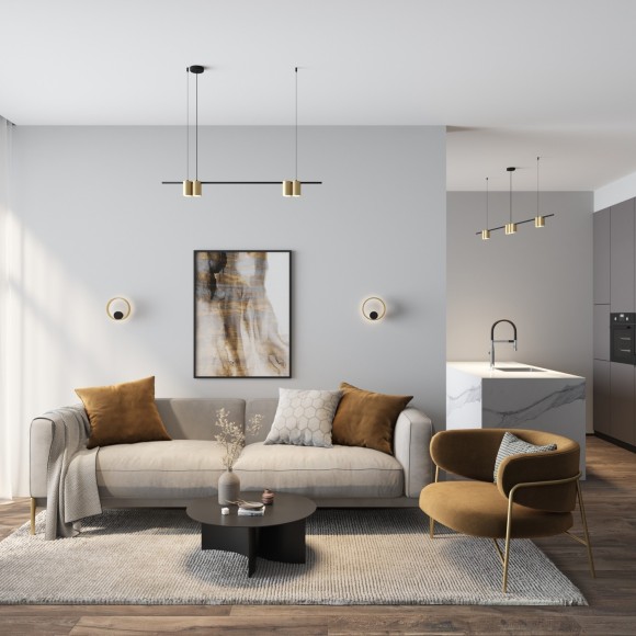 Подвесной светильник Orbit DK4061-BK+SG