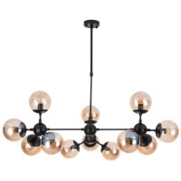 Люстра паук Arte Lamp A1664SP-12BK Bolla под лампы 12xE14 40W
