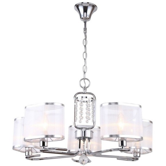 Люстра подвесная Freya FR5016PL-05CH Elin под лампы 5xE14 40W