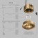 Встраиваемый светодиодный светильник Denkirs SHINE GLOW DK2430-SB 15Вт 3000/4000K IP20 сатинированная латунь
