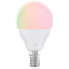 11857 Светод. лампа умн. свет СONNECT, RGB P45, 5W(E14), L90, Ø45, 470lm, 2700-6500К