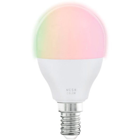 11857 Светод. лампа умн. свет СONNECT, RGB P45, 5W(E14), L90, Ø45, 470lm, 2700-6500К