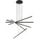 SL394.423.06 Люстра подвесная ST-Luce Черный/Белый LED 1*100W 4000K BASONI