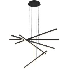 SL394.423.06 Люстра подвесная ST-Luce Черный/Белый LED 1*100W 4000K BASONI SL394.423.06 Люстра подвесная ST-Luce Черный/Белый LED 1*100W 4000K BASONI