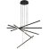 SL394.423.06 Люстра подвесная ST-Luce Черный/Белый LED 1*100W 4000K BASONI