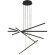 SL394.423.06 Люстра подвесная ST-Luce Черный/Белый LED 1*100W 4000K BASONI