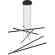 SL394.423.06 Люстра подвесная ST-Luce Черный/Белый LED 1*100W 4000K BASONI