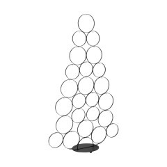 427395 BALLYMENA Рождественское украшение ель металл черный D220 H1090