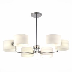 SLE1121-102-06 Светильник потолочный Хром/Молочно-Белый E14 6*40W AERIN SLE1121-102-06 Светильник потолочный Хром/Молочно-Белый E14 6*40W AERIN