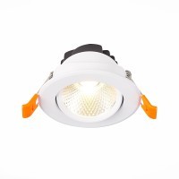 ST211.548.08.36 Св-к встр. Белый LED 1*8W 4000K 640Lm Ra80 36° IP20 D86xH50 220-240V Встраиваемые светильники