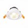 ST211.548.08.36 Св-к встр. Белый LED 1*8W 4000K 640Lm Ra80 36° IP20 D86xH50 220-240V Встраиваемые светильники