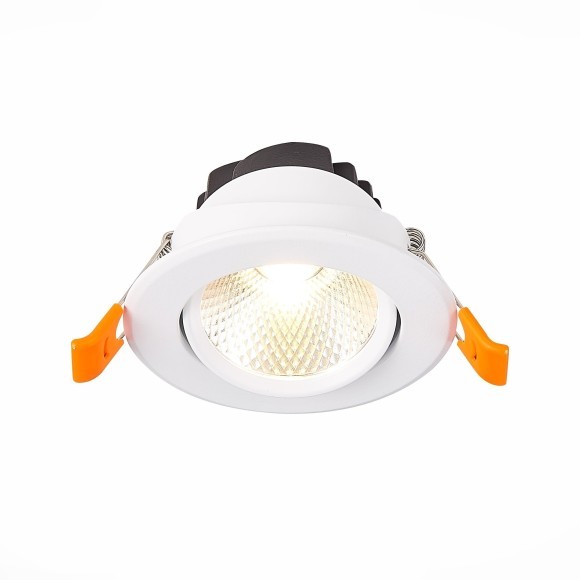 ST211.548.08.36 Св-к встр. Белый LED 1*8W 4000K 640Lm Ra80 36° IP20 D86xH50 220-240V Встраиваемые светильники
