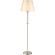 Торшер Crystal Lux NICOLAS PT1 NICKEL/WHITE