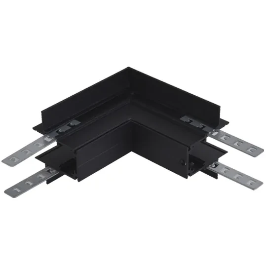 Соединитель угловой внешний для встр. в ГКЛ 9мм шинопровода Space 48V Crystallux CLT 0.223 03 BL