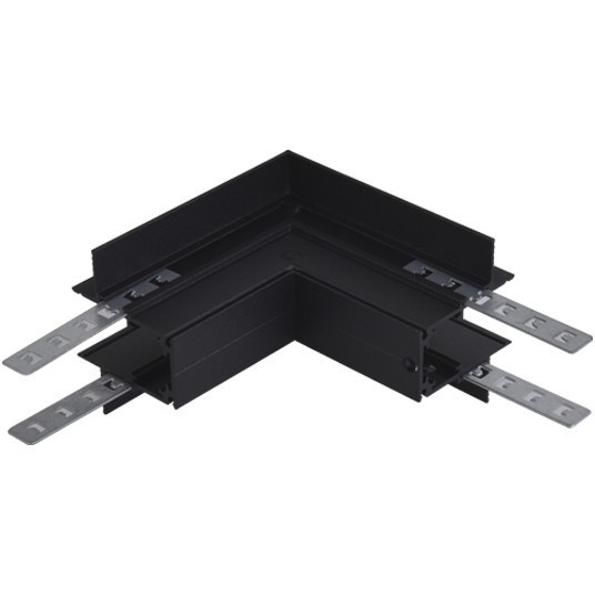 Соединитель угловой внешний для встр. в ГКЛ 9мм шинопровода Space 48V Crystallux CLT 0.223 03 BL