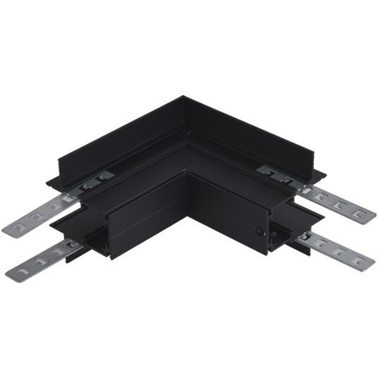 Соединитель угловой внешний для встр. в ГКЛ 9мм шинопровода Space 48V Crystallux CLT 0.223 03 BL