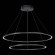 ST605.403.91 Cветильник подвесной SMART ST-Luce Черный/Белый LED 1*91W 2800-6500K Подвесные светильники