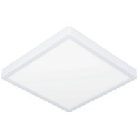 900592 Накладной светильник диммируемый FUEVA 5, 20,5W (LED), 3000K, L285, B285, H28, сталь, белый / пластик, белый