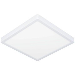 900592 Накладной светильник диммируемый FUEVA 5, 20,5W (LED), 3000K, L285, B285, H28, сталь, белый / пластик, белый