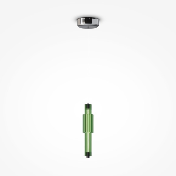 Подвесной светильник цилиндр Maytoni MOD308PL-L9GN3K Verticale светодиодный LED 8W
