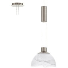 93466 Подвесной потолочный светильник (люстра) MONTEFIO светодиодный с регулировкой высоты