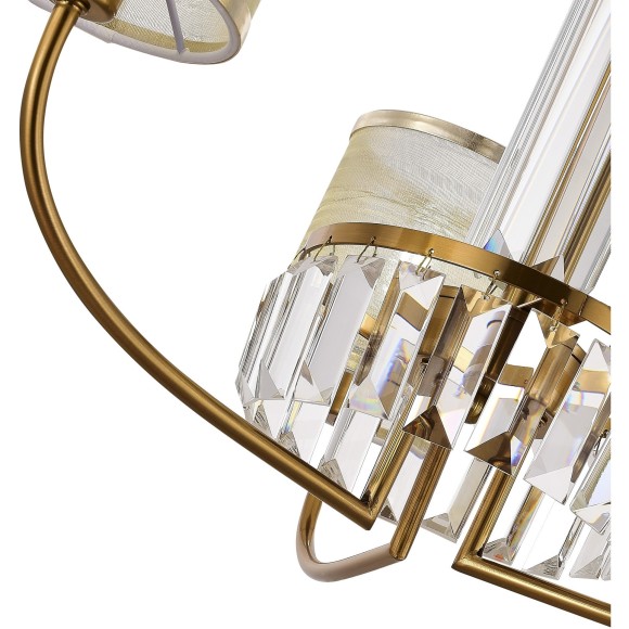 SLE1119-303-03 Светильник подвесной Латунь/Шампань E14 3*40W ELLISSE SLE1119-303-03 Светильник подвесной Латунь/Шампань E14 3*40W ELLISSE