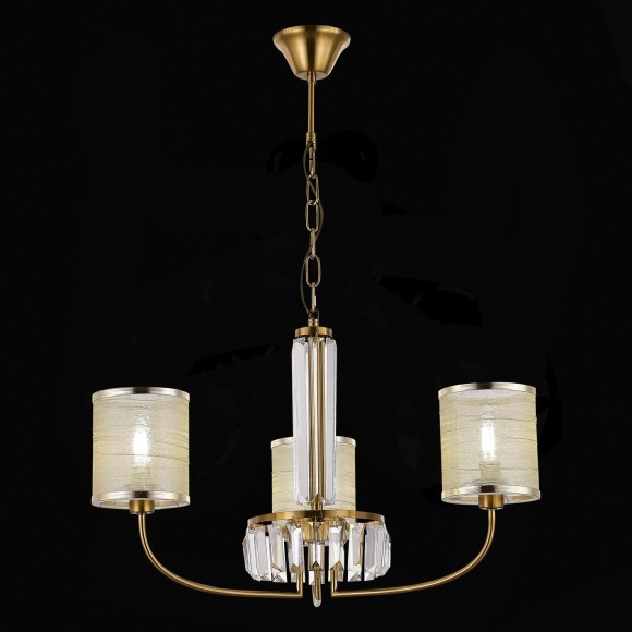 SLE1119-303-03 Светильник подвесной Латунь/Шампань E14 3*40W ELLISSE SLE1119-303-03 Светильник подвесной Латунь/Шампань E14 3*40W ELLISSE