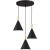 SLE1255-423-03 Светильник подвесной Черный/Черный E27 3*40W ARKET