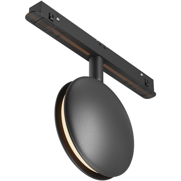 TR090-2-6W3K-B Трековый магнитный светодиодный светильник Maytoni Exility CRI90+ 3000К 28Лм 180° 6Вт