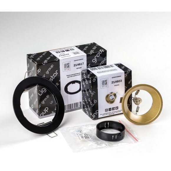 Комплект со светильником Domino Lightstar D61703BMOD Комплект со светильником Domino Lightstar D61703BMOD