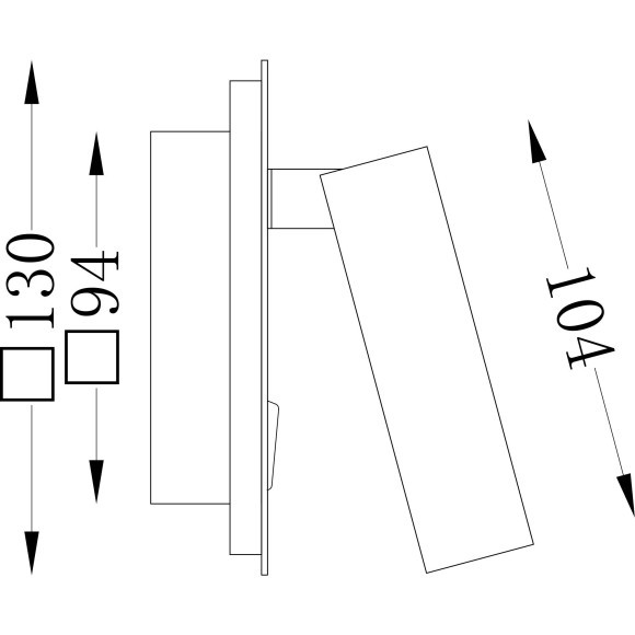 Бра Maytoni C175-WL-01-6W-B Ios 176 светодиодная LED 9W Бра Maytoni C175-WL-01-6W-B Ios 176 светодиодная LED 9W