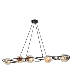 Подвесной светильник линейный Lussole LSP-8411 CHILTON IP21 под лампы 5xE14 200W Подвесной светильник линейный Lussole LSP-8411 CHILTON IP21 под лампы 5xE14 200W