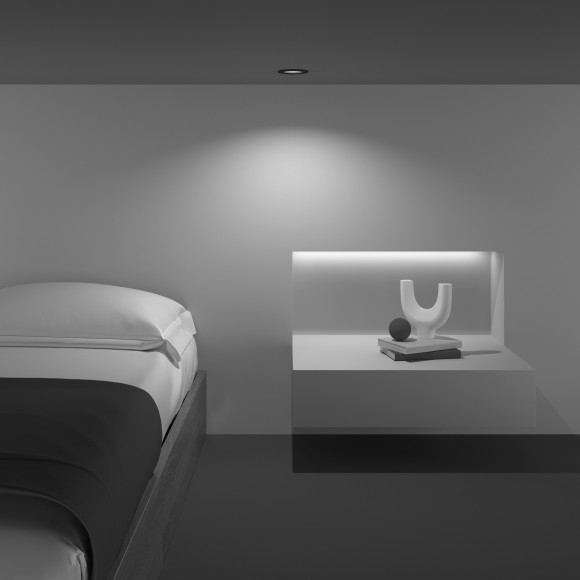 Встраиваемый светильник Maytoni DL030-2-01B Yin под лампу 1xGU10 50W