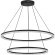 SL1018.403.02 Светильник подвесной ST-Luce черный/прозрачный LED 1*96W 4000K EUCLIDICS