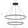 SL1018.403.02 Светильник подвесной ST-Luce черный/прозрачный LED 1*96W 4000K EUCLIDICS