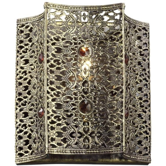 1624-1W, настенный светильник, D125xW205xH215, 1xE14x40W, excluded