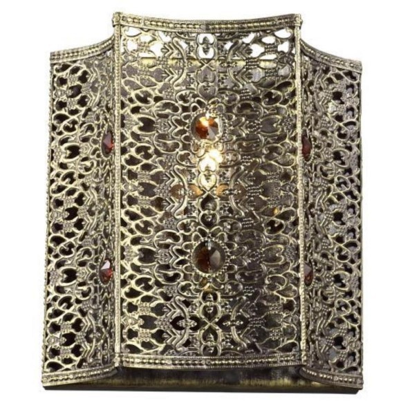 1624-1W, настенный светильник, D125xW205xH215, 1xE14x40W, excluded